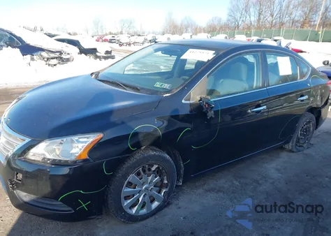 2015 Nissan Sentra Fe+ S/S/Sl/Sr/Sv z USA, uszkodzony, nr VIN 3N1AB7AP4FL660835